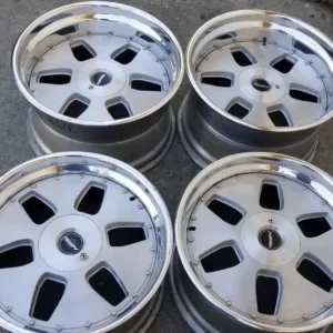 RiverSide MAE Wheels | “18×9.5 ET +28 & +34 | Raw Silver