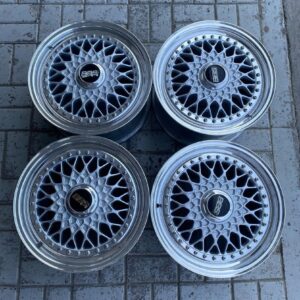 BBS RS 001 WHEELS | “15×7.0 ET +25 – 4×100 | ANODIZED POLISH