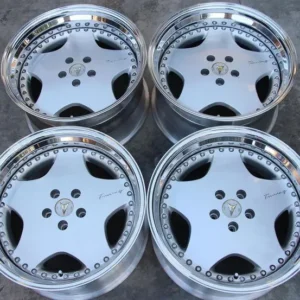 Work Ryver Wheels | “18×9.5 & 10.5 ET +32 – Raw Polish